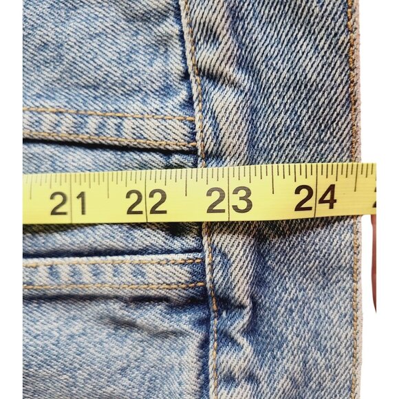 Vintage 90's Men's Tommy Jeans Classic Light Blue Denim Jacket Size S RN#66476 - Picture 10 of 15